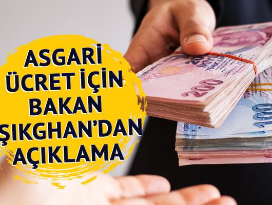 Asgari ücrete ara zam ile ilgili Bakan Işıkhan'dan açıklama 