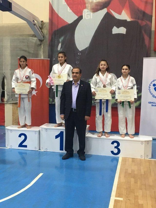 Judo müsabakalarından derecelerle döndüler