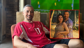 Azerbaycanlı eşinin güzelliğine yorum yağdı