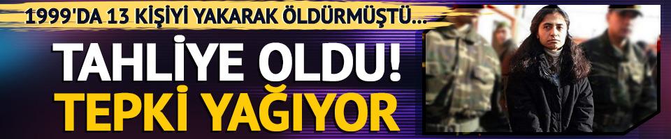 13 kişiyi yakarak katletmişti: Mavi Çarşı katliamcısı Azime Işık tahliye oldu