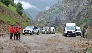 Hakkari'de derede kaybolan genci arama çalışmaları sürüyor