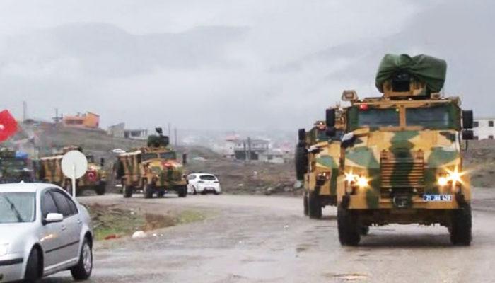 Jandarma özel harekat ve polis özel harekat timleri Afrin'e girdi!
