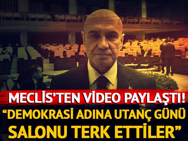 İYİ Parti Grup Başkanvekili Çömez: "Verdiğimiz önerge oylanırken, iktidar milletvekilleri salonu terk etti ve Meclis kapandı"