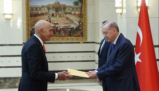 Cumhurbaşkanı Erdoğan, 3 ülkenin büyükelçisini kabul etti
