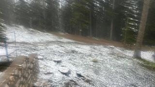 Kastamonu’da Mayıs ayının ortasında kar sürprizi