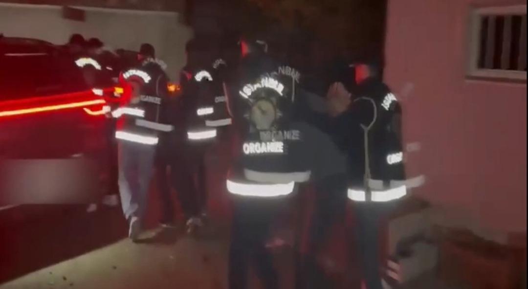 İstanbul da  Daltonlar  suç örgütüne operasyon: 16 gözaltı 2
