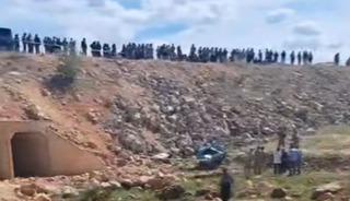 Halfeti’de patpat şarampole devrildi:1 ölü, 1 yaralı