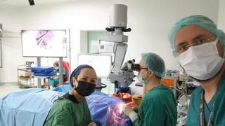 Samsun’da 83 yaşındaki hastaya kornea nakledildi