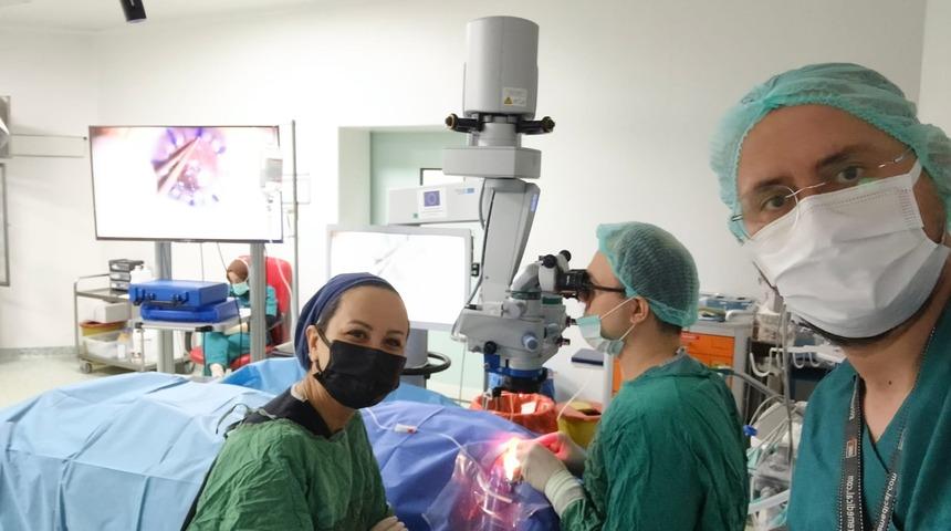 Samsun’da 83 yaşındaki hastaya kornea nakledildi