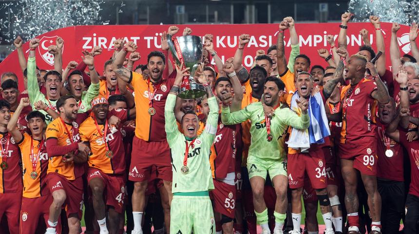 Ziraat T&uuml;rkiye Kupası şampiyonu Galatasaray! Sarı-kırmızılılar adım adım dubleye gidiyor...