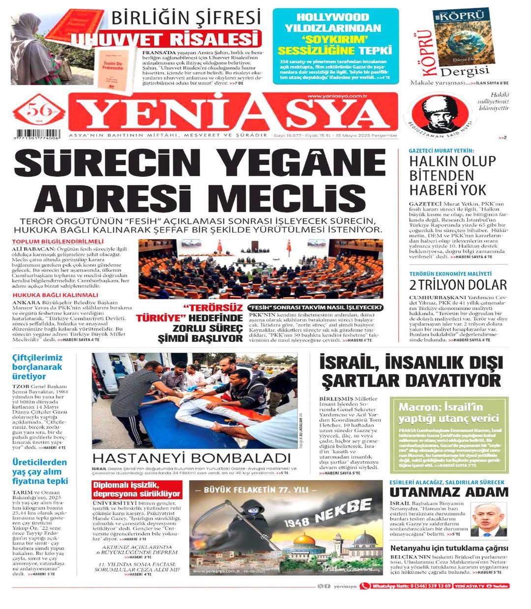 Yeni Asya Gazetesi