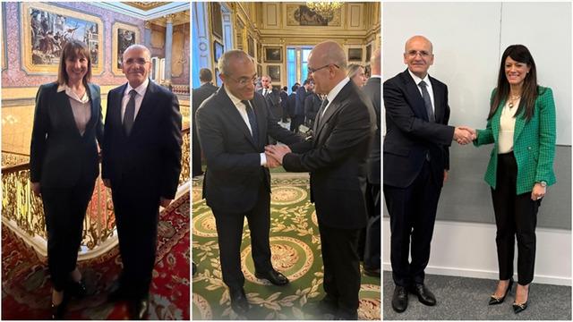 Hazine ve Maliye Bakanı Şimşek'ten Londra'da yoğun ikili görüşme trafiği