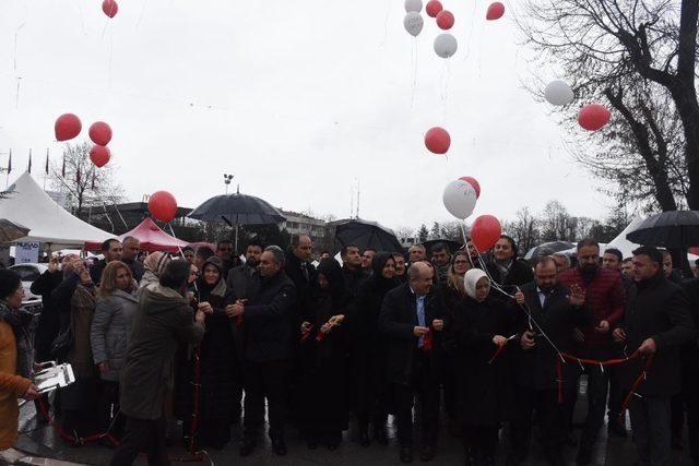 Düzceliler hafta sonu düzenlenen kermeste buluştu