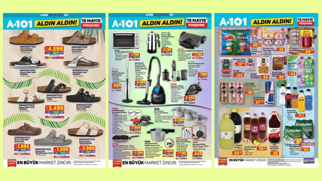 A101'e Birkenstock terlikler geliyor! İşte 15 Mayıs 2025 A101 Aldın Aldın Kataloğu
