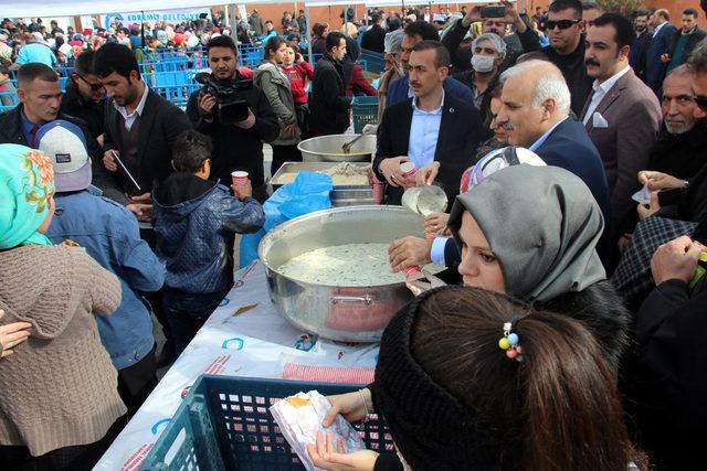 Van'da Ayran Aşı Balık Başı Festivali