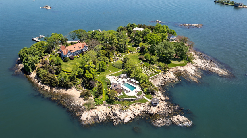 Sadece tekneyle ulaşılabiliyor! Efsane Rogers Island adası rekor fiyata satışa sunuldu! 