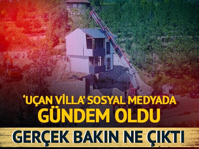 Bursa'da 'uçan villa' gündem oldu! Gerçek bakın ne çıktı
