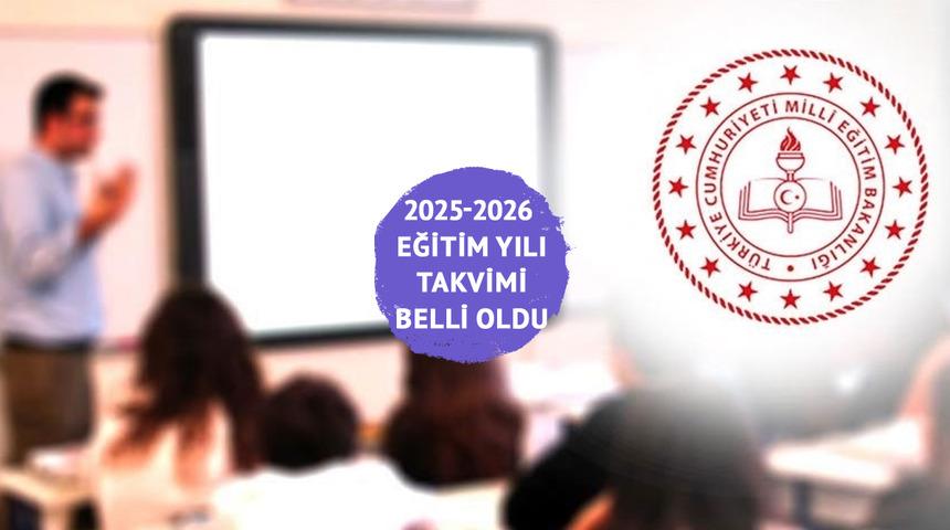 MEB tatil tarihlerini açıkladı: Milli Eğitim Bakanlığı 2025-2026 eğitim yılı takvimini yayımladı! Okullar ne zaman açılacak? Okulların tatil tarihleri belli mi? 