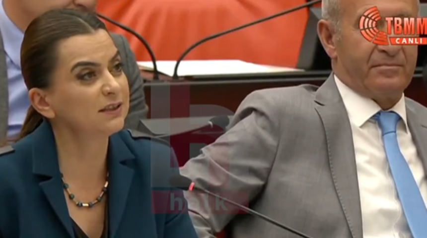 DEM Partili Koçyiğit, TBMM'de Kürtçe konuşunca mikrofonu kapandı: "Kayıtlara geçsin"