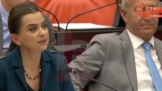 DEM Partili Koçyiğit, TBMM'de Kürtçe konuşunca mikrofonu kapandı: Kayıtlara geçsin