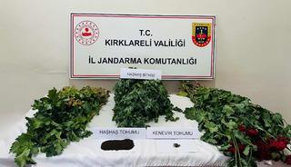 Kırklareli'nde uyuşturucu operasyonu: 8 gözaltı