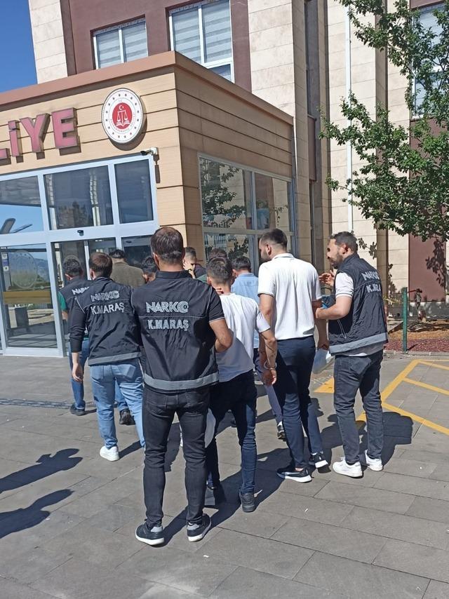 Kahramanmaraş'ta uyuşturucu operasyonunda 13 şüpheli tutuklandı
