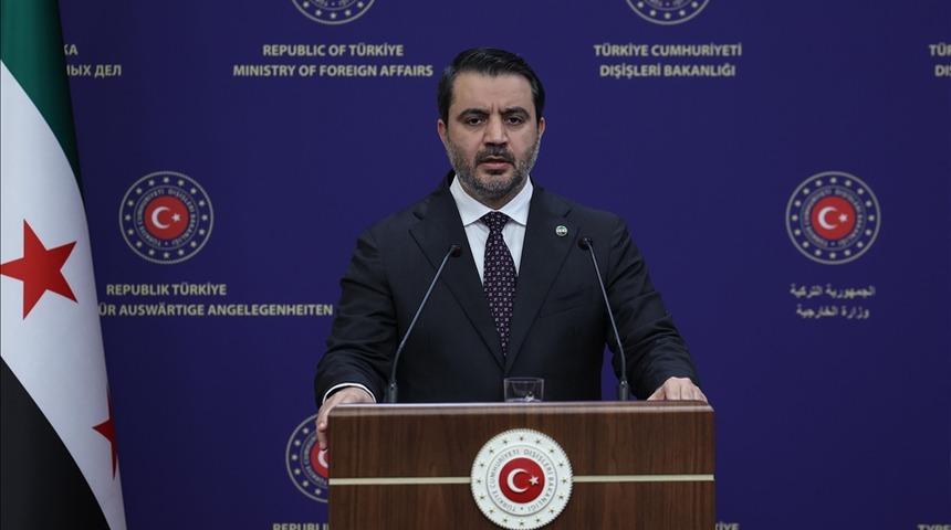 Suriye Dışişleri Bakanı Şeybani'den Türkiye ve ABD'ye teşekkür