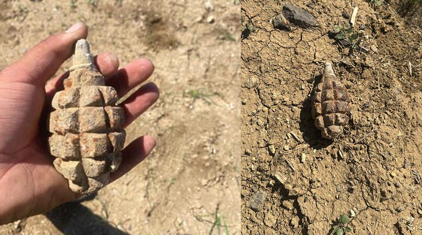 Ankara’da 104 yıllık patlamamış el bombası bulundu