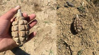 Ankara’da 104 yıllık patlamamış el bombası bulundu
