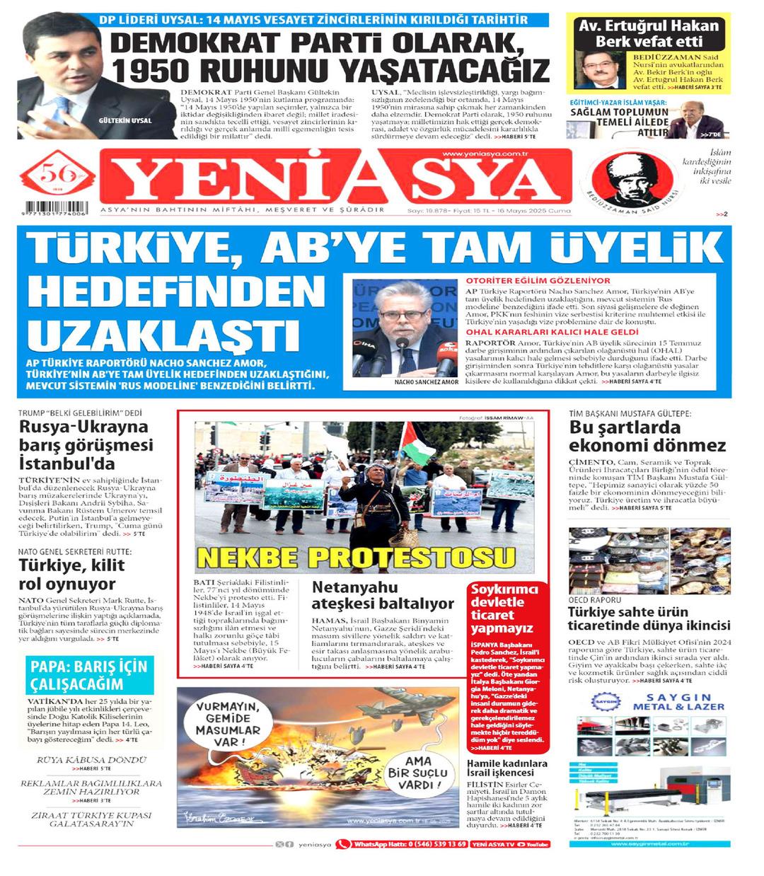 Yeni Asya Gazetesi