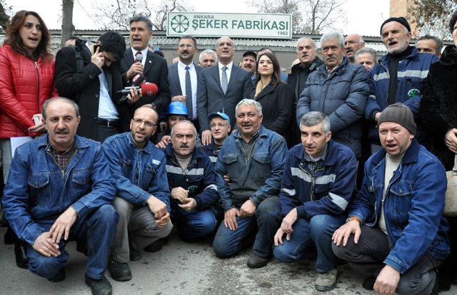 Ankara'da şeker fabrikalarının özelleştirilmesine tepki