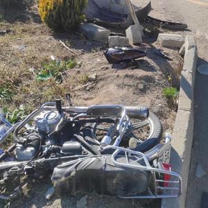 Isparta’da kamyonet ile motosiklet çarpıştı: 2 yaralı