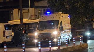 Kaldırımdan düşen kadın yaralandı