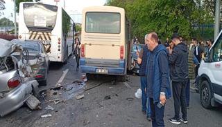 Ankara'da feci kaza! Çok sayıda yaralı var