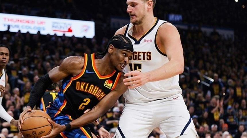 NBA play-off'larında Nuggets, Thunder karşısında seriyi 3-3'e getirdi