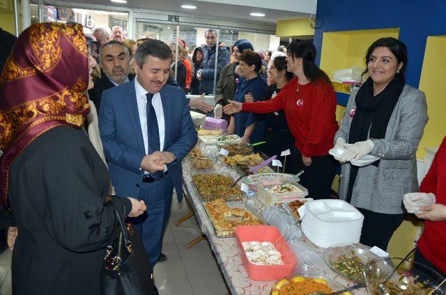 Afrin’deki askerlere destek için gıda kermesi