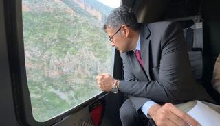 Arama çalışmalarına Vali Çelik de katıldı
