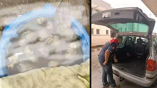 Kapıkule'de kaçak yollarla yurda sokulmak istenen 8 bin adet sülük ele geçirildi