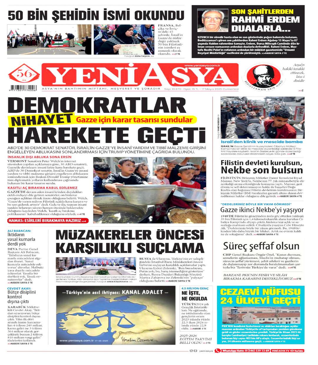 Yeni Asya Gazetesi