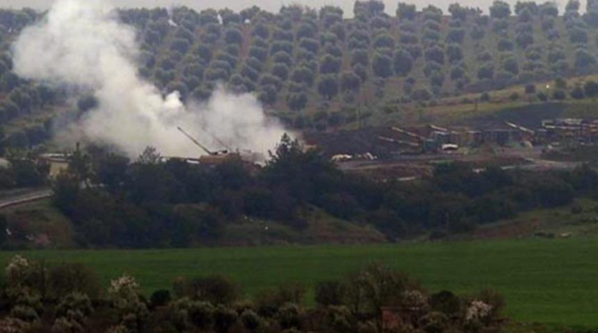 Topçu atışları başladı! Darmık dağının arkası vuruldu