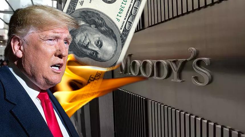 Moody's Trump'a kötü haberi verdi, ABD için son kale yıkıldı! 108 yıldır değişmemişti ama 'Artan borç ve faiz yükü...'