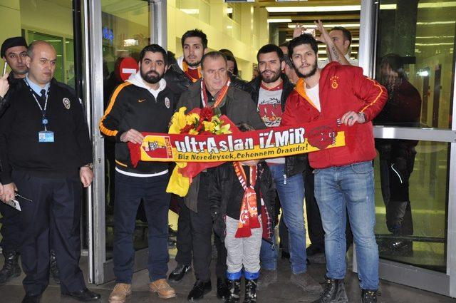 Galatasaray İzmir’e geldi