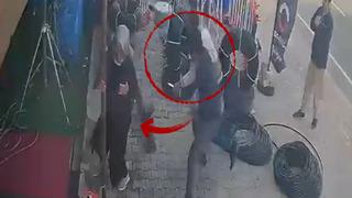 Gümüşhane’de olası kadın cinayetini esnaf engelledi: Cesur müdahale anı kamerada!