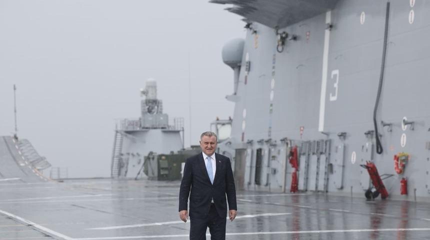 ‘TCG Anadolu ile İstanbul’dan Samsun’a Milli Mücadele Yolculuğu’ başladı