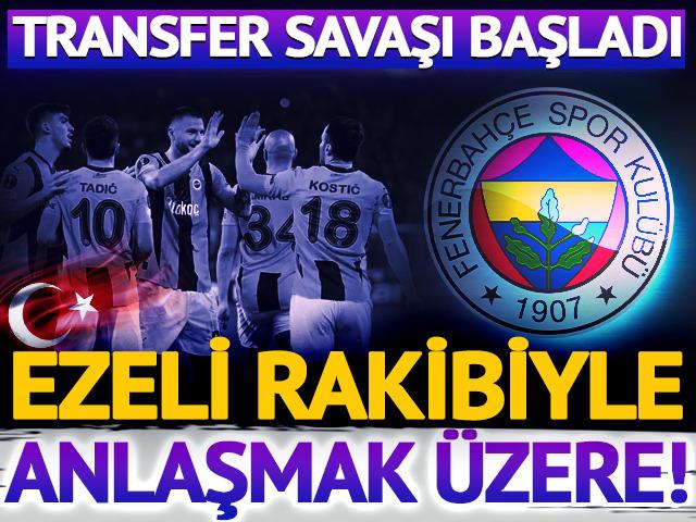 Fenerbahçe'nin yıldızı ezeli rakip ile anlaşma sağladı! Jose Mourinho'ya bir şok daha...