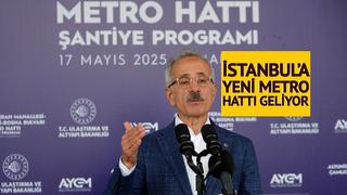Bakan Uraloğlu duyurdu: İstanbul'a yeni metro hattı geliyor!