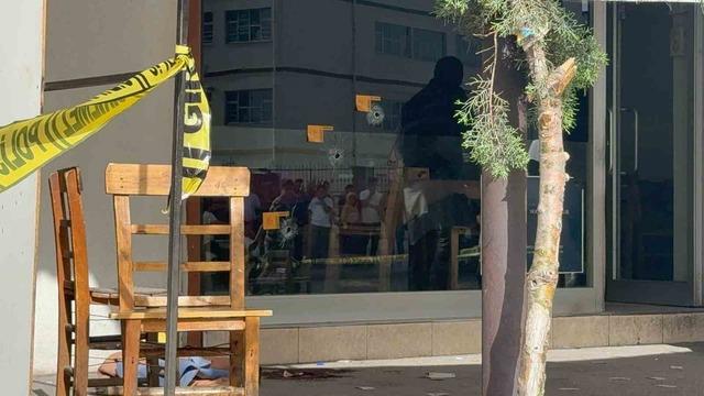 Gaziantep'te kıraathanenin önünde oturan gence kanlı infaz