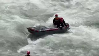 Nehirde kaybolan İbrahim’i arama çalışmaları 8'inci gününde