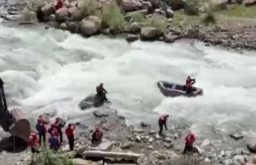 Nehirde kaybolan İbrahim’i arama çalışmaları 8 inci gününde 1