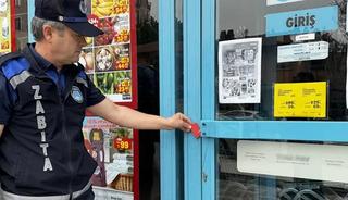 Zincir markette skandal! 3 şubeye kapatma cezası